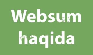 Websum haqida royxatdan otish jarayoni asosiy